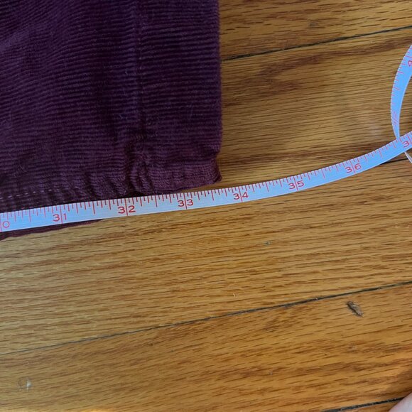 GAP  High Rise Corduroy Stride Wide-Leg Pants 10T - Picture 7 of 7